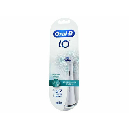 Toothbrush heads BRAUN iO TG-2 Spec Clean white 2pcs