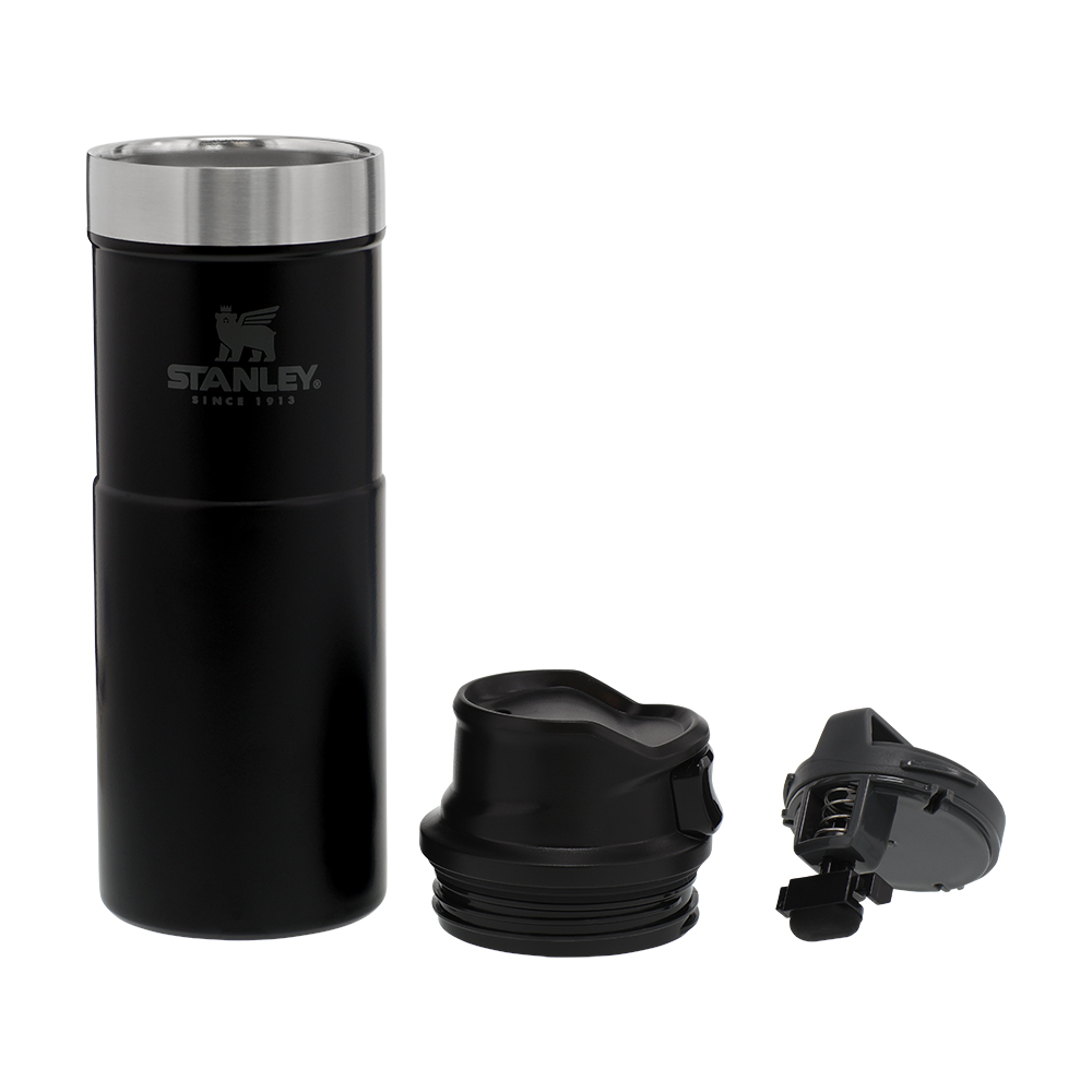 Thermal mug STANLEY The Trigger-Action 0.47L matte black