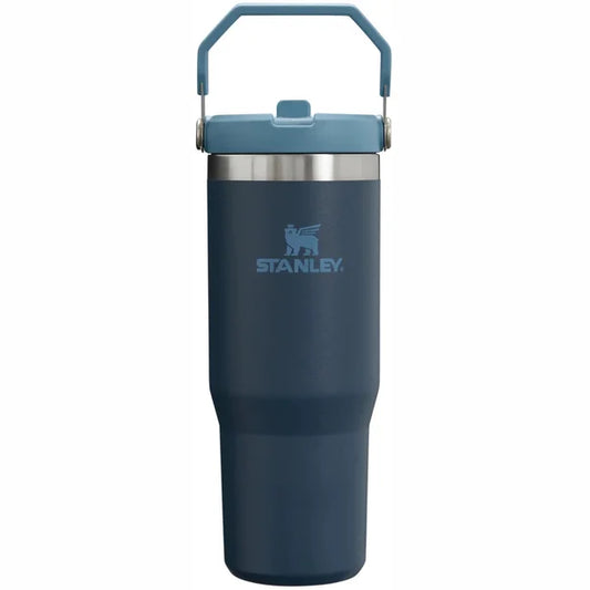 Termokrūze ar salmiņu STANLEY The IceFlow Flip Straw Tumbler 0,89L tumši zila 2809993536