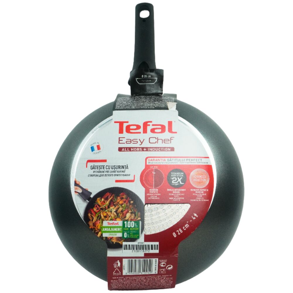 Wok pan TEFAL Wok Easy Chef 28 cm