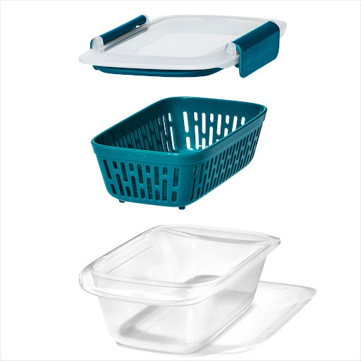 Food Storage Container OXO Prep &amp; Go Container with Colander - 450mL 11301700