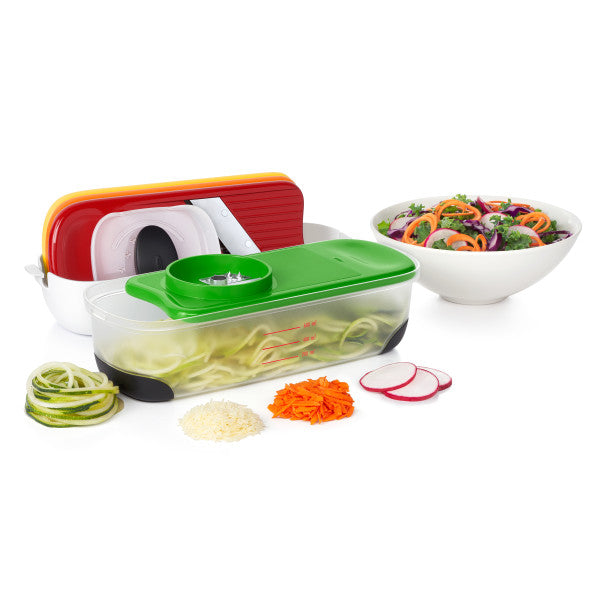 Vegetable chopper OXO Spiralize, Grate &amp; Slice Set