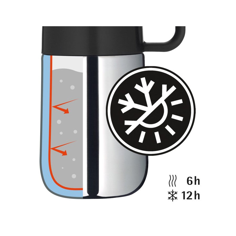 Termokrūze WMF Travel vacuum mug WMF Impluse, stainless steel,0.3 L 06.9063.6040